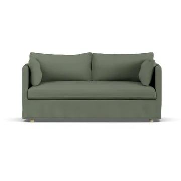 Linnevik soffa - Same Forest 6677-vitoljad ek, 2-sits, med kappa - 1898