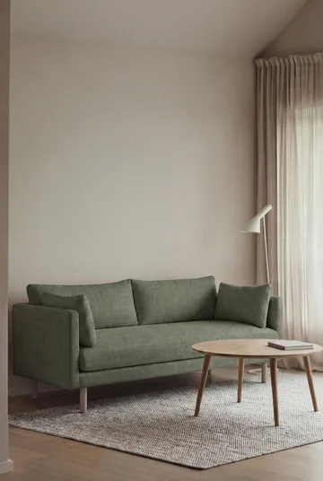 Linnevik soffa - Same Forest 6677-vitoljad ek, 2-sits - 1898
