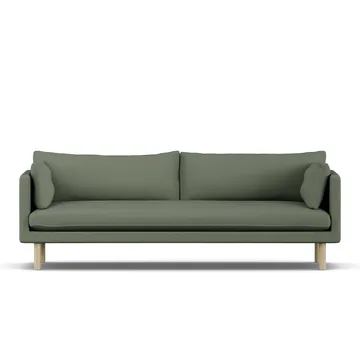 Linnevik soffa - Same Forest 6677-vitoljad ek, 4-sits - 1898