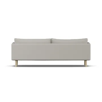 Linnevik soffa - Same Grey 6673-vitoljad ek, 4-sits, utan kappa - 1898