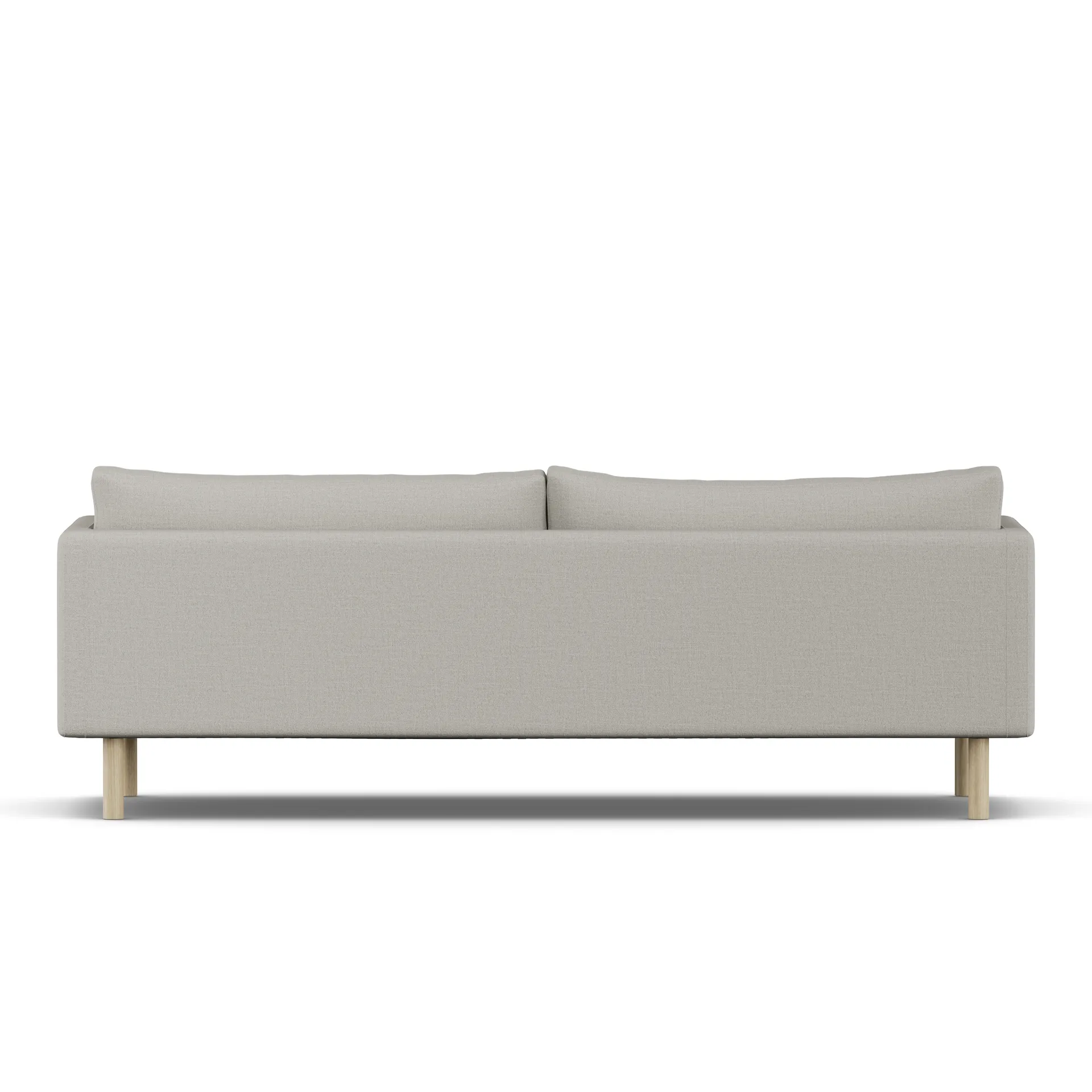 Linnevik soffa, Same Grey 6673-vitoljad ek, 4-sits 1898