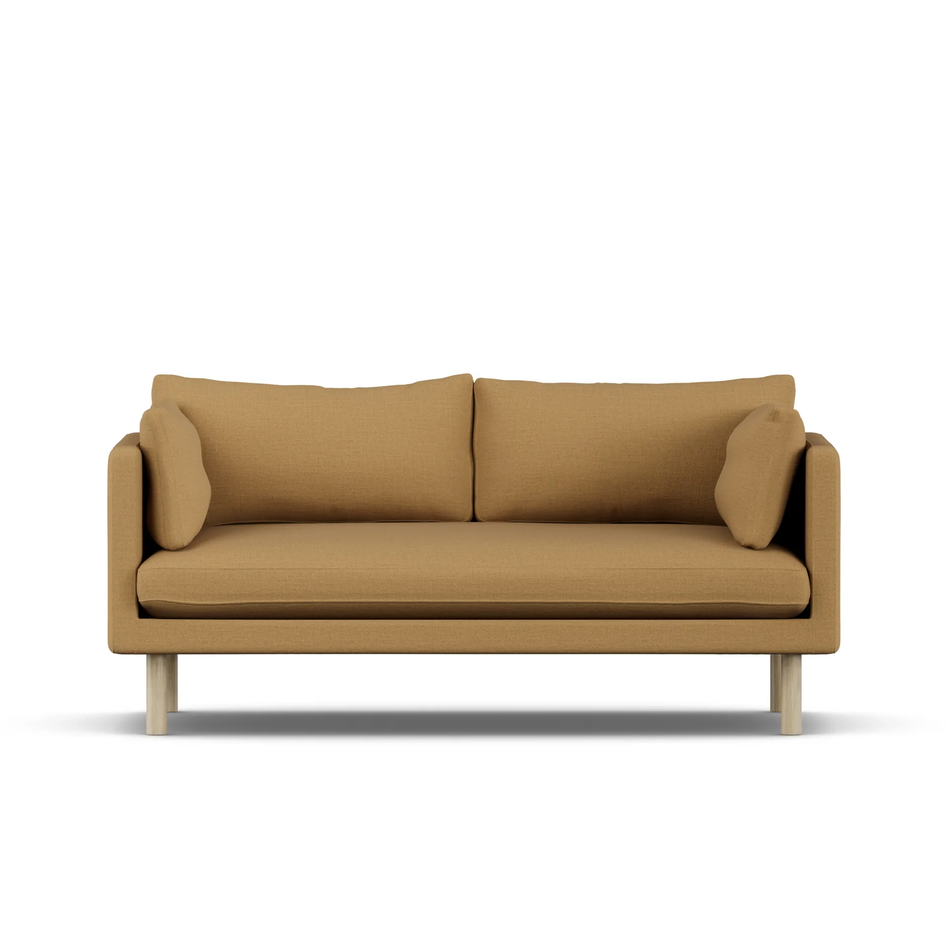 Linnevik soffa, Same Ochre 6676-vitoljad ek, 2-sits 1898