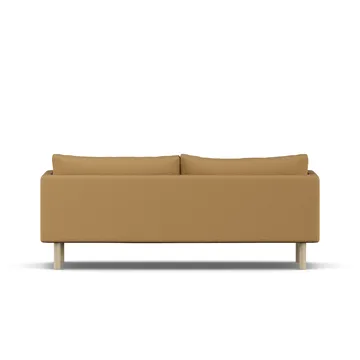 Linnevik soffa - Same Ochre 6676-vitoljad ek, 3-sits - 1898