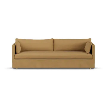Linnevik soffa - Same Ochre 6676-vitoljad ek, 4-sits, med kappa - 1898