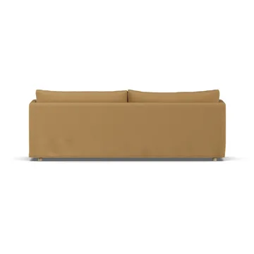 Linnevik soffa - Same Ochre 6676-vitoljad ek, 4-sits, med kappa - 1898