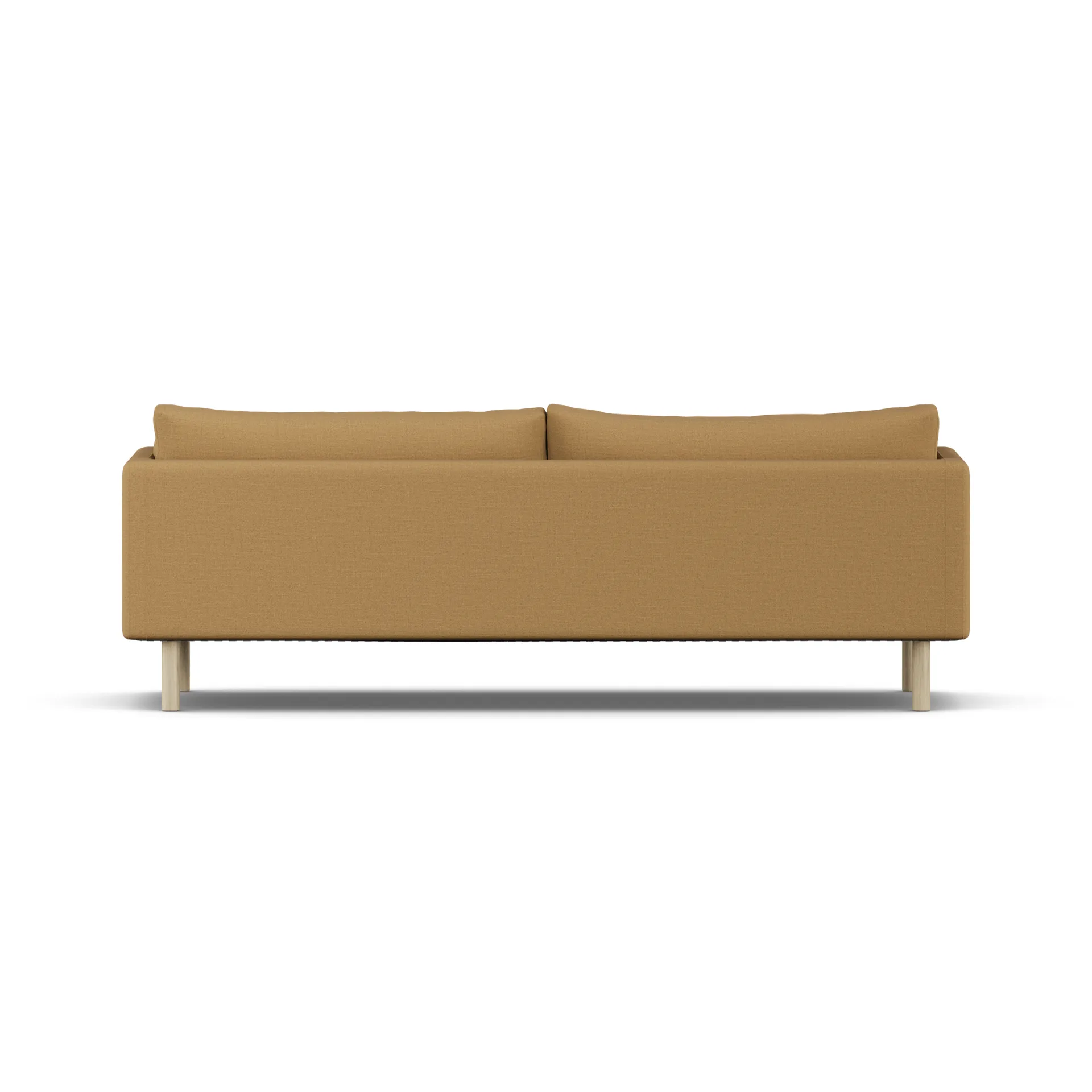 Linnevik soffa, Same Ochre 6676-vitoljad ek, 4-sits, utan kappa 1898