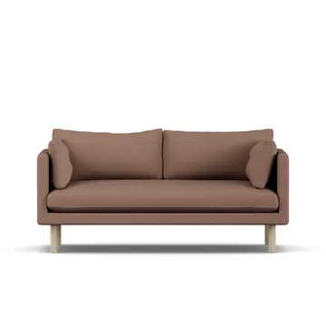 Linnevik soffa - Same Rust 6675-vitoljad ek, 2-sits - 1898