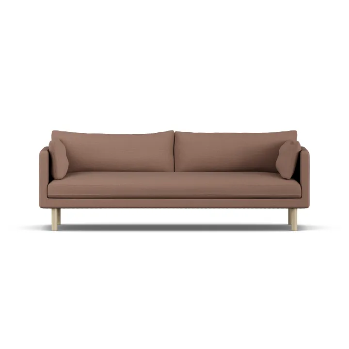 Linnevik soffa - Same Rust 6675-vitoljad ek, 4-sits, utan kappa - 1898