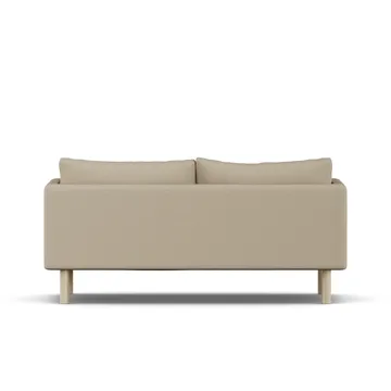 Linnevik soffa - Same Sand 6672-vitoljad ek, 2-sits - 1898