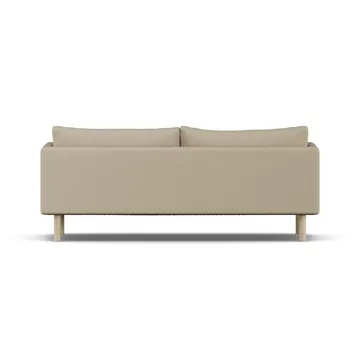 Linnevik soffa - Same Sand 6672-vitoljad ek, 3-sits, utan kappa - 1898