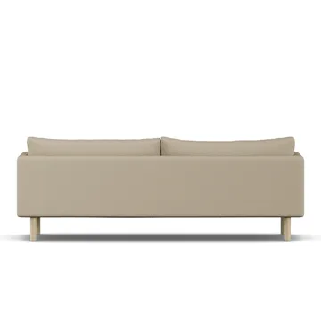 Linnevik soffa - Same Sand 6672-vitoljad ek, 4-sits - 1898