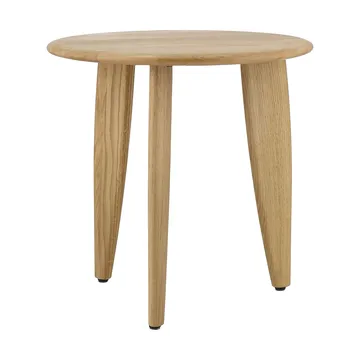 Lyckeby soffbord Ø45x44 cm - Naturlackad ek - 1898