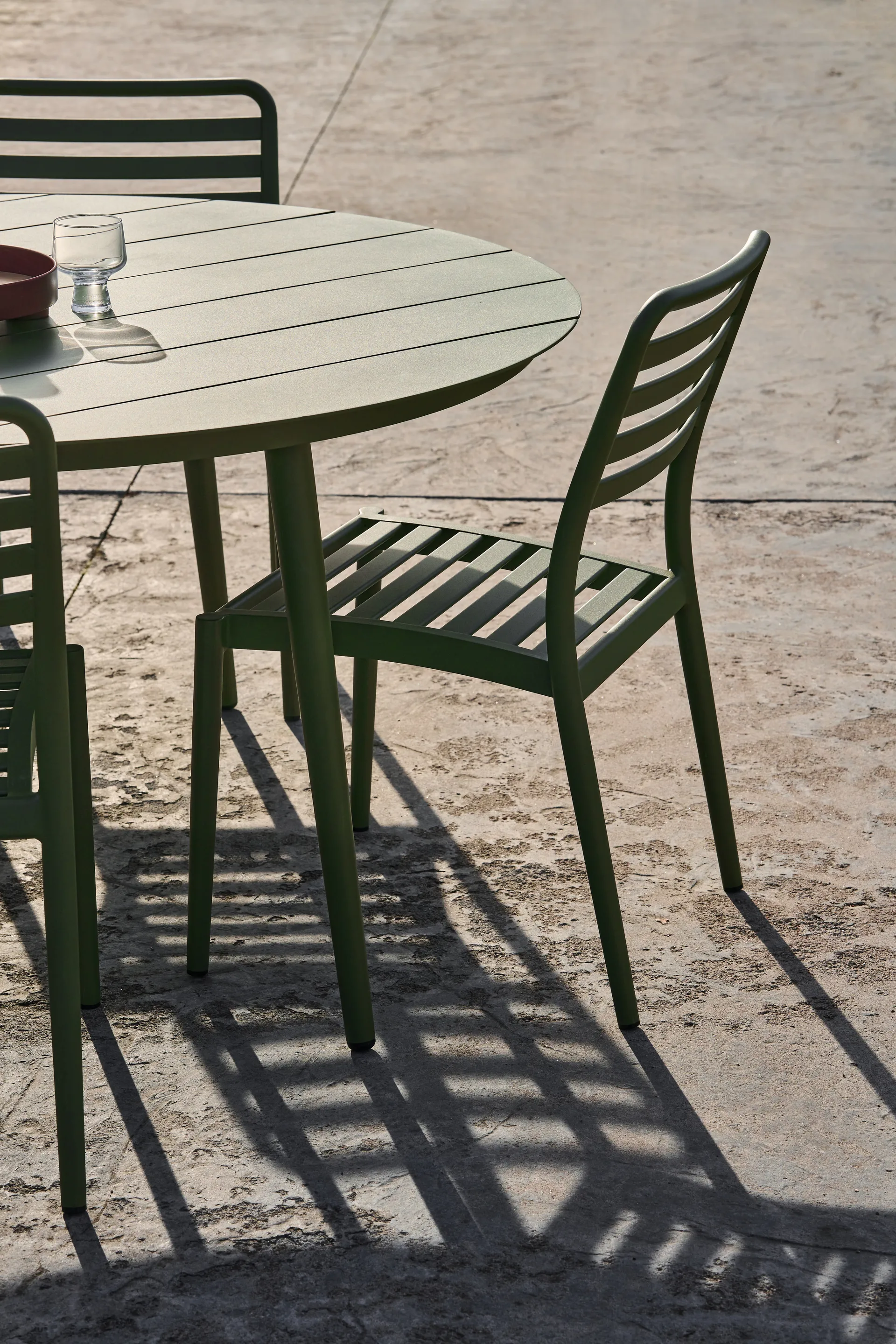 Messina stol, Moss green, 4-pack 1898