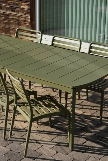 Messina stol, Moss green, 6-pack - 1898