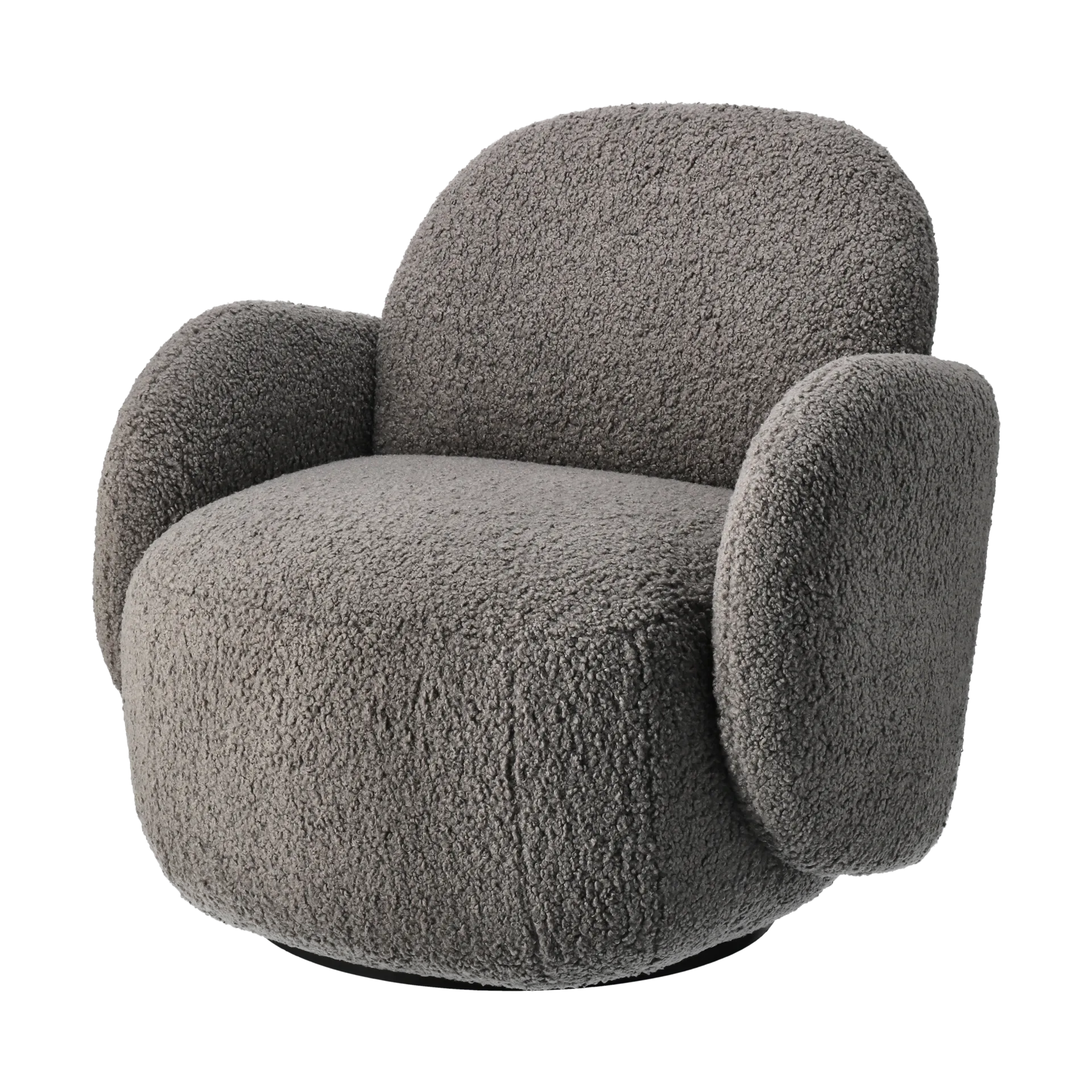 Mo fåtölj med snurrfunktion, Glore Grey 1245 1898