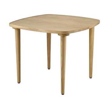 Nyhem soffbord 59x59x47 cm - Naturlackad ek - 1898