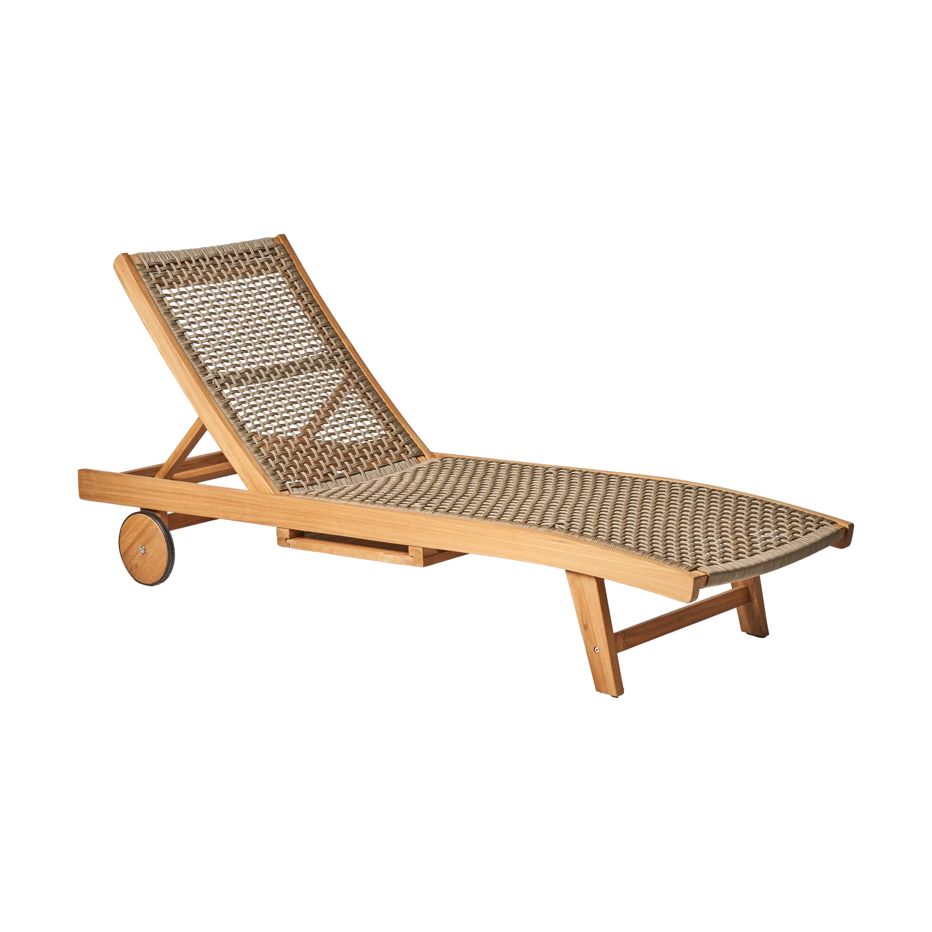 Sandvik solsäng, Teak 1898