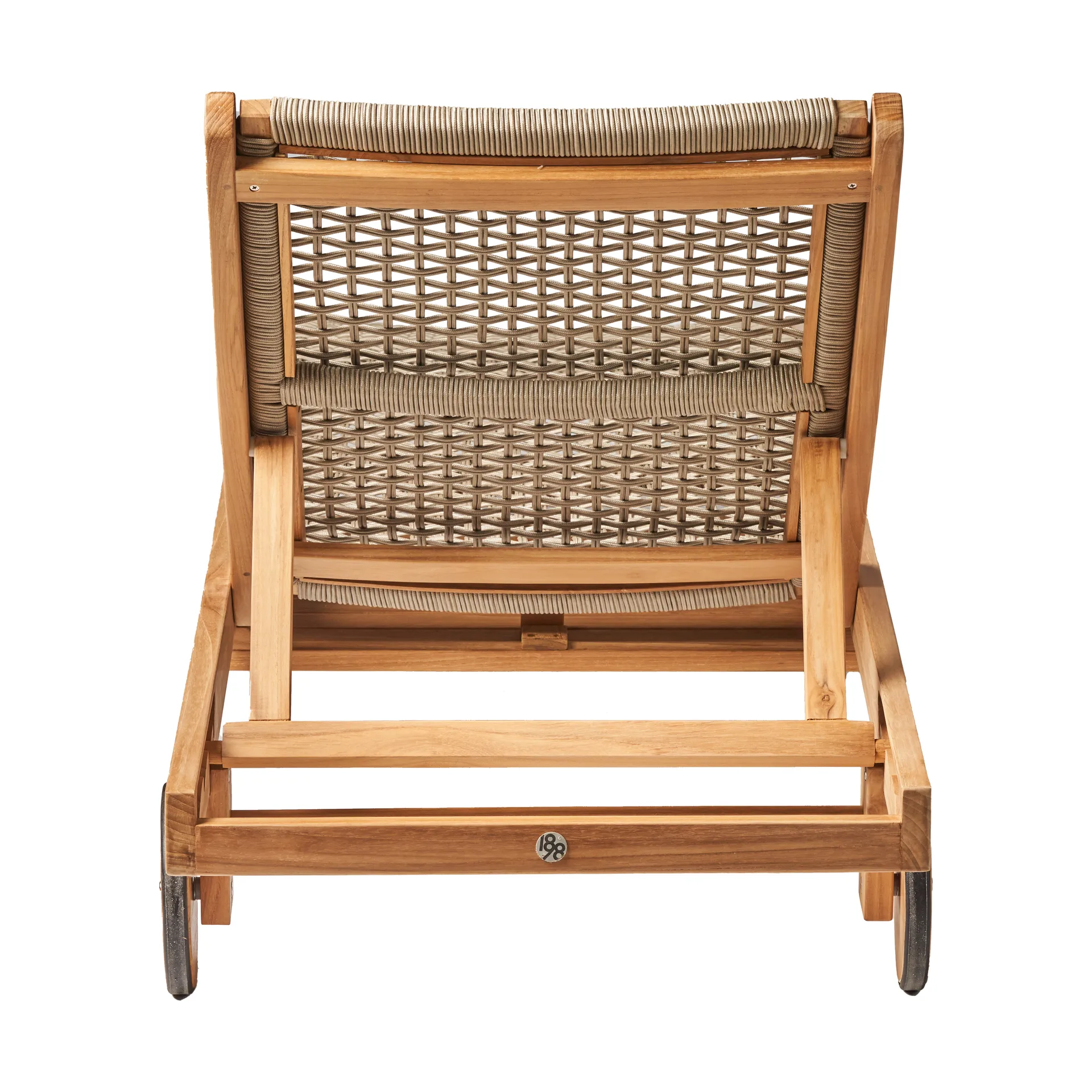 Sandvik solsäng, Teak 1898