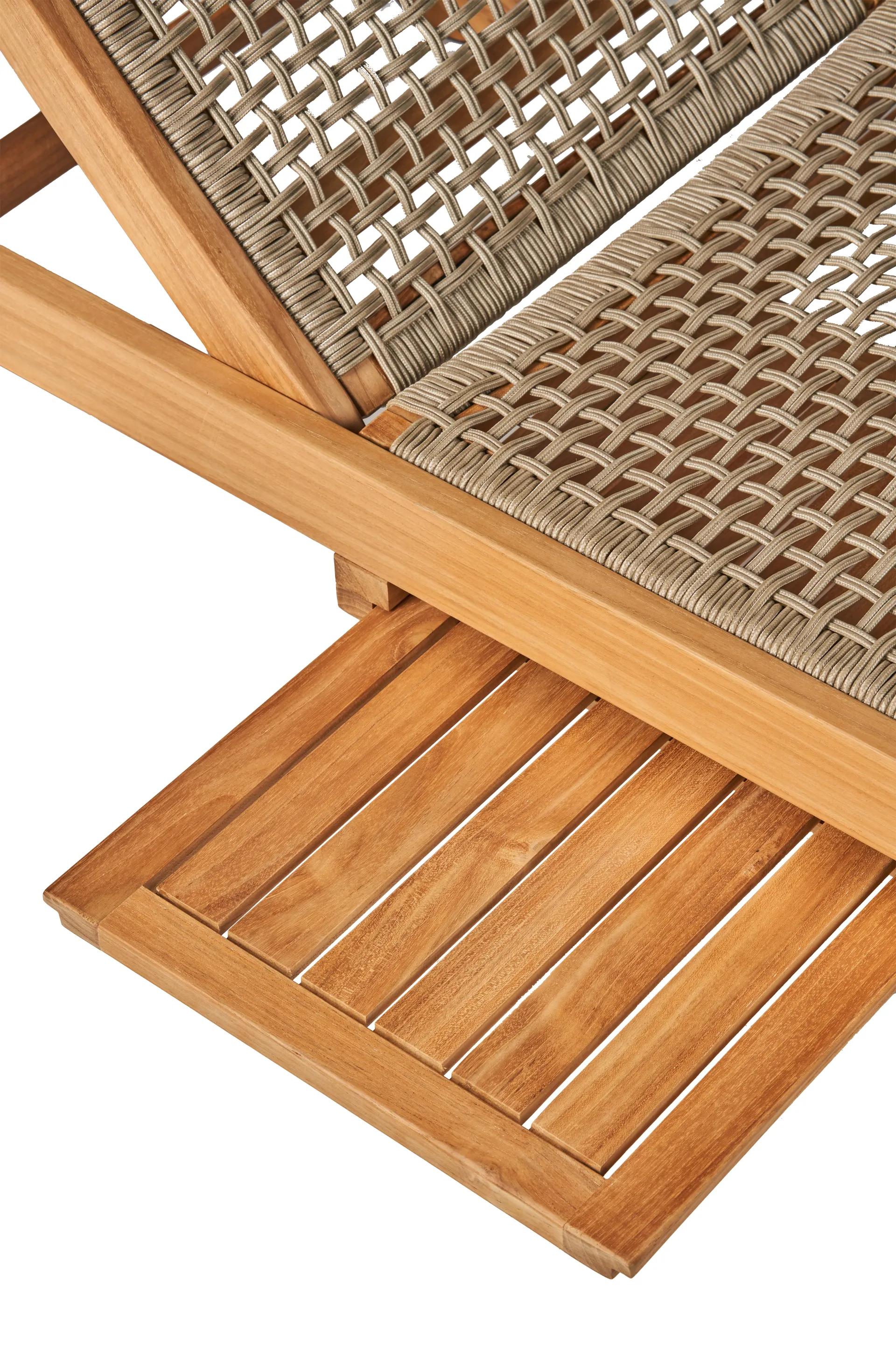 Sandvik solsäng, Teak 1898