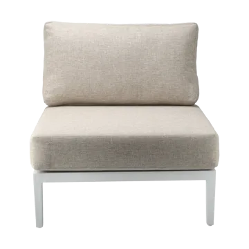Santander modulsoffa mittmodul - Vit-beige - 1898