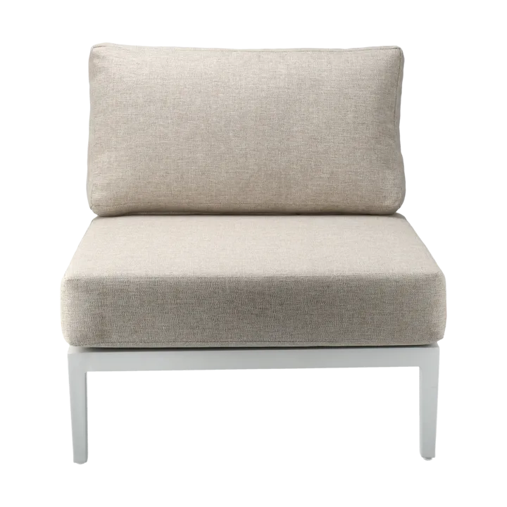 Santander modulsoffa mittmodul - Vit-beige - 1898