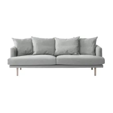 Sjövik 3-sits soffa - Bern 0348 Grå, vitoljad ek - 1898