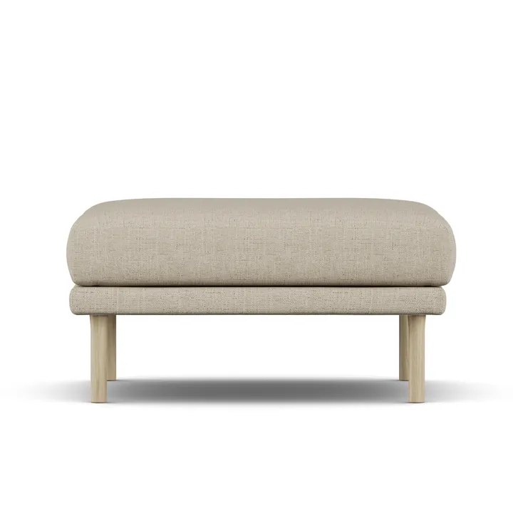 Sjövik fotpall - Bern Beige 0341-vitoljad ek - 1898