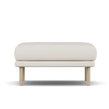 Sjövik fotpall - Caleido Beige 9600-vitoljad ek - 1898