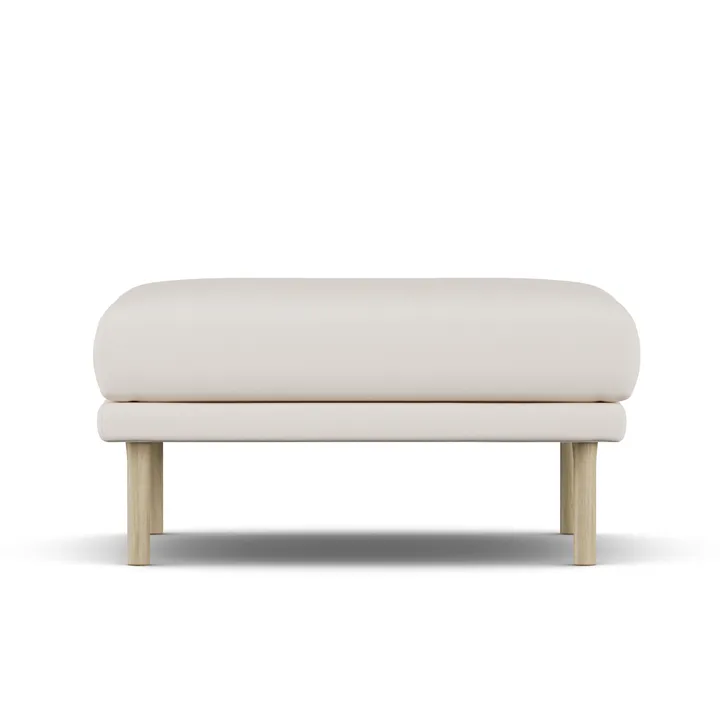 Sjövik fotpall - Caleido Beige 9600-vitoljad ek - 1898