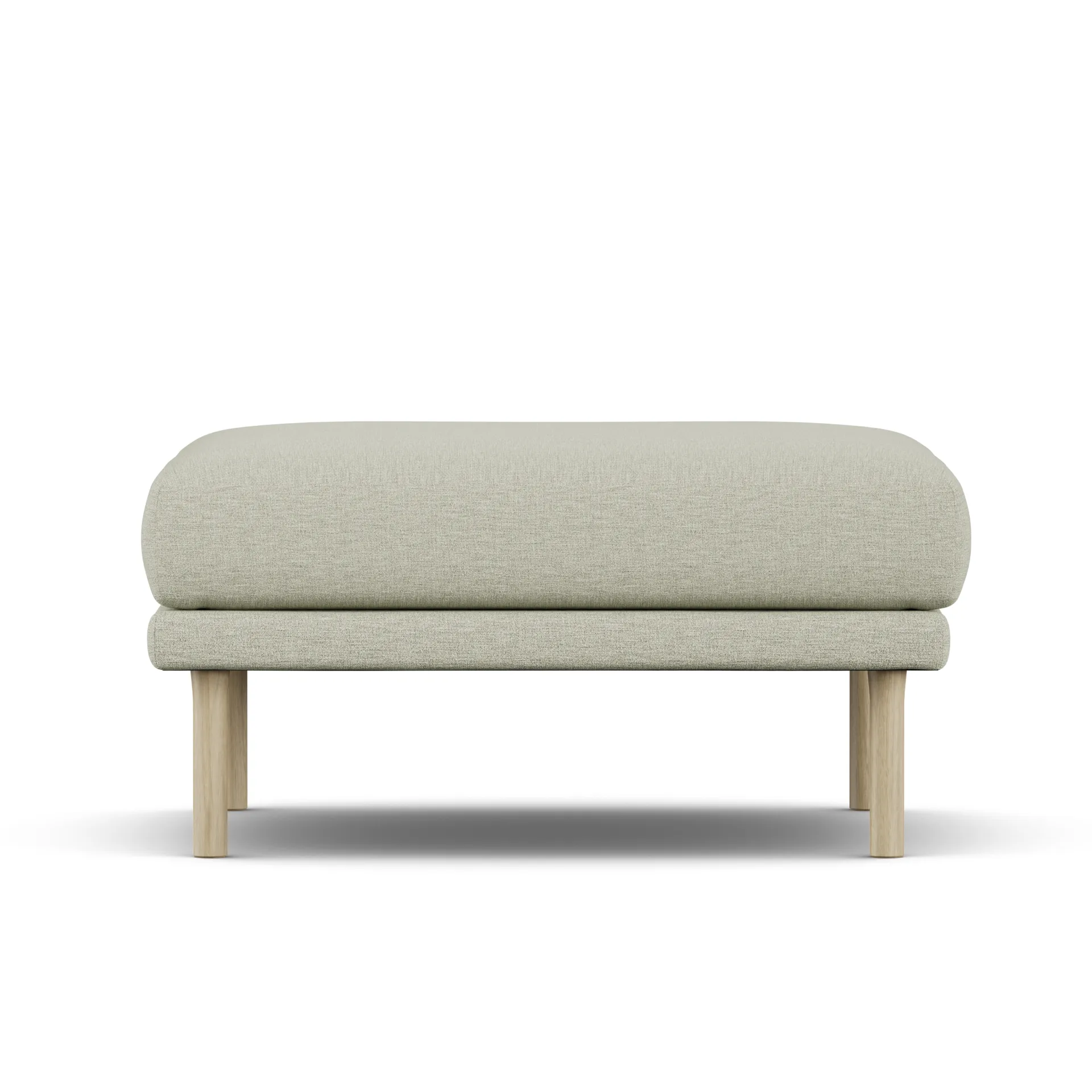 Sjövik fotpall, Luiza Beige 3981-vitoljad ek 1898