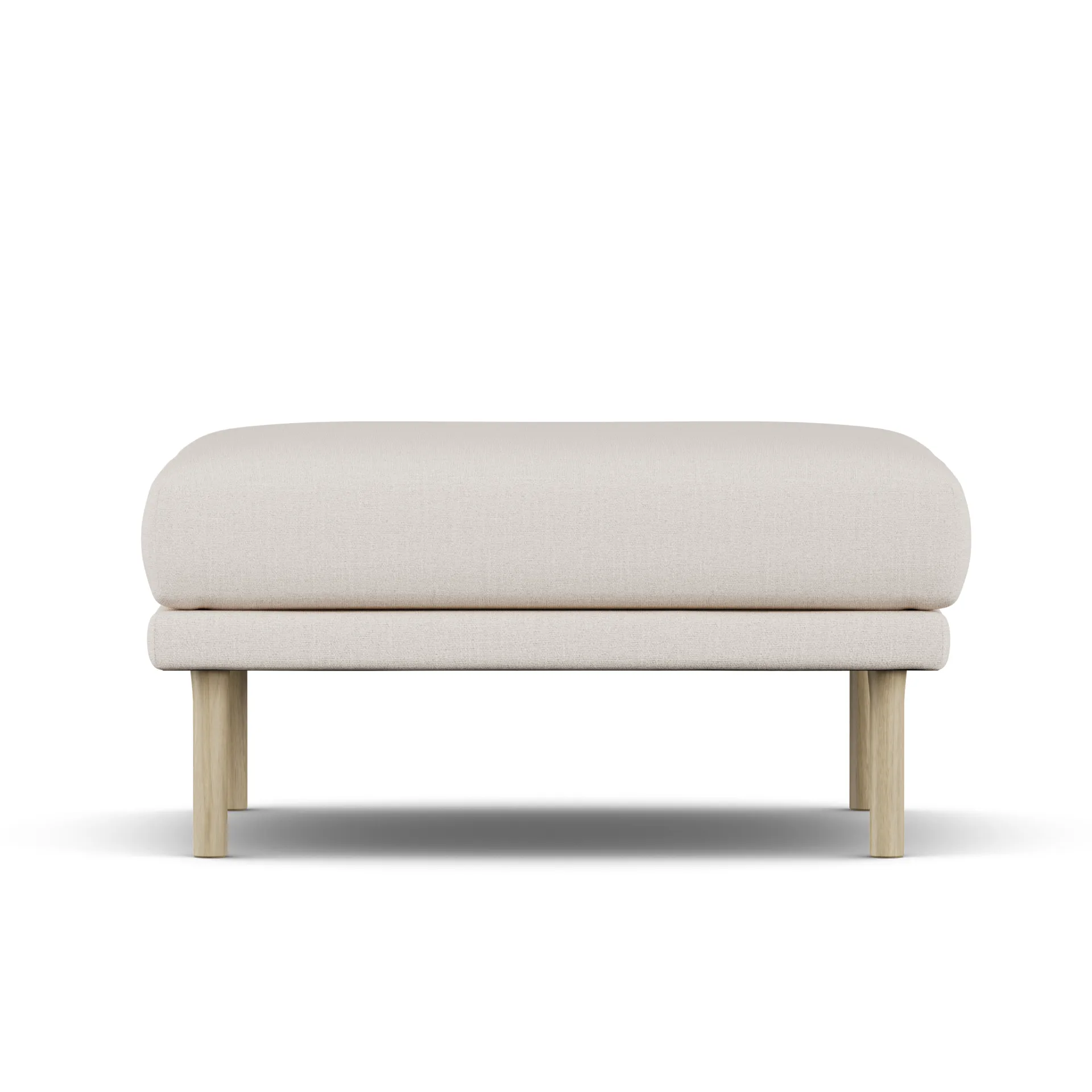 Sjövik fotpall, Same Off White 6671-vitoljad ek 1898
