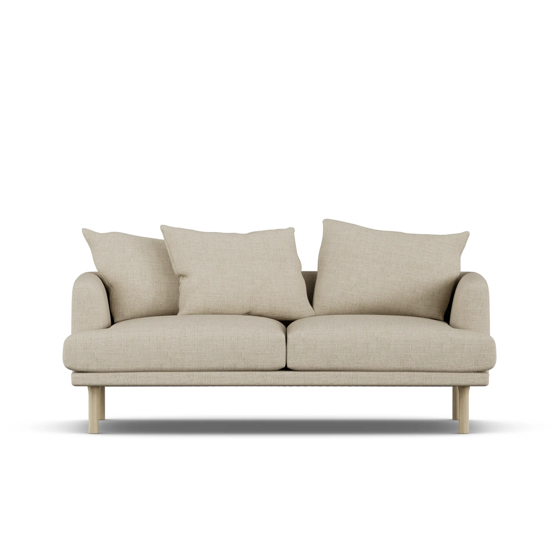 Sjövik soffa, Bern Beige 0341-vitoljad ek, 2,5-sits 1898