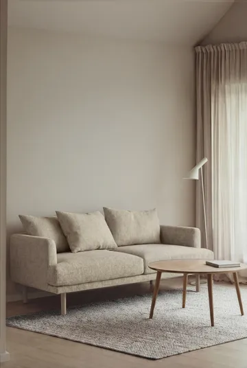 Sjövik soffa - Bern Beige 0341-vitoljad ek, 2,5-sits - 1898