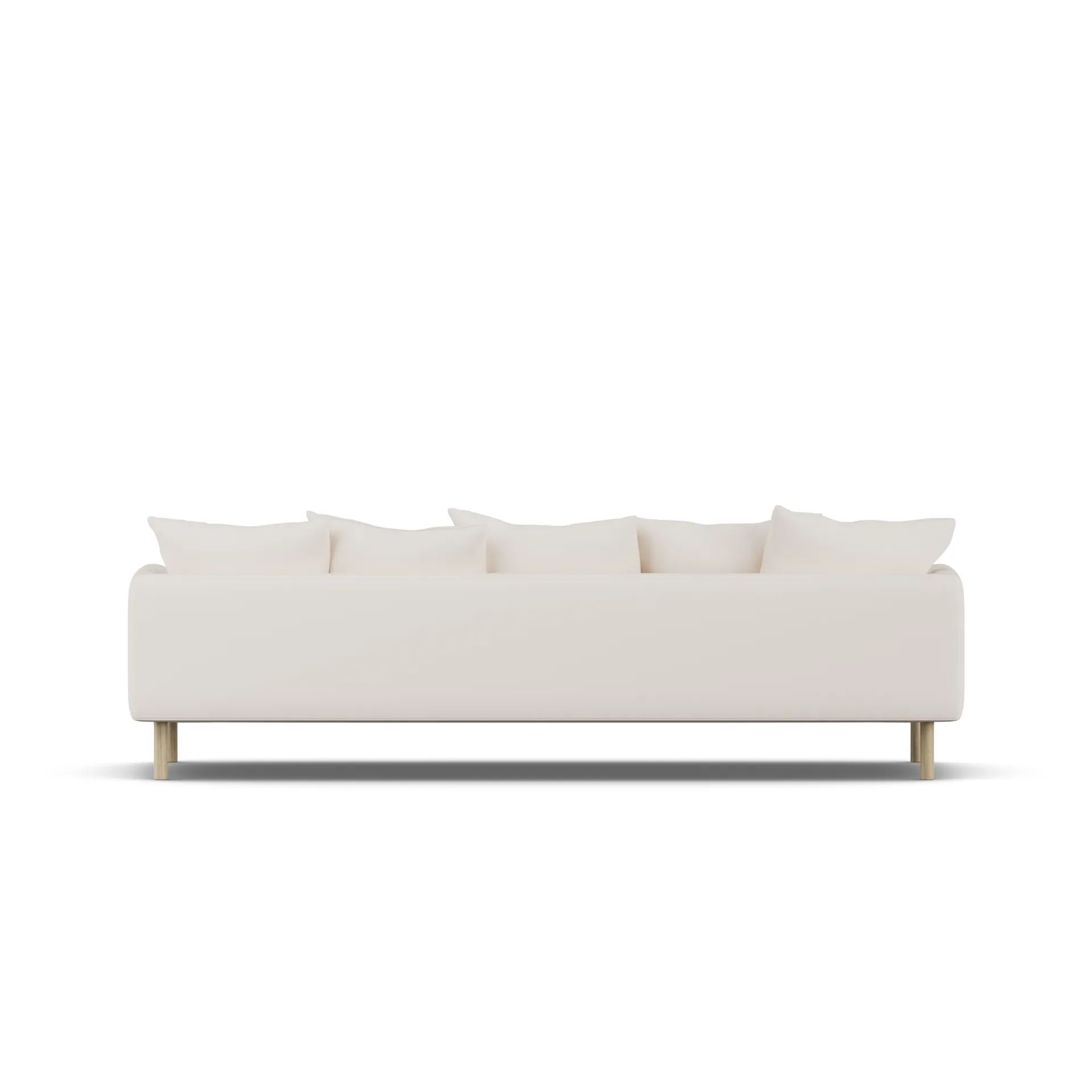 Sjövik soffa, Caleido Beige 9600-vitoljad ek, 3,5-sits 1898