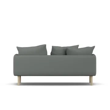 Sjövik soffa - Caleido Grey 1240-vitoljad ek, 2,5-sits - 1898