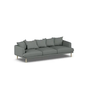 Sjövik soffa - Caleido Grey 1240-vitoljad ek, 3,5-sits - 1898