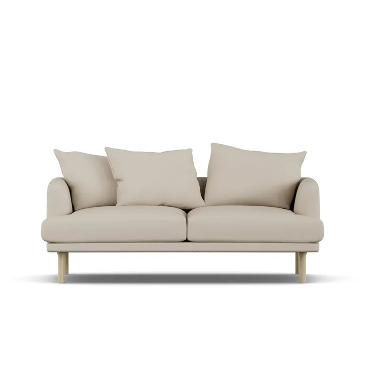Sjövik soffa - Jump Beige 1956-vitoljad ek, 2,5-sits - 1898