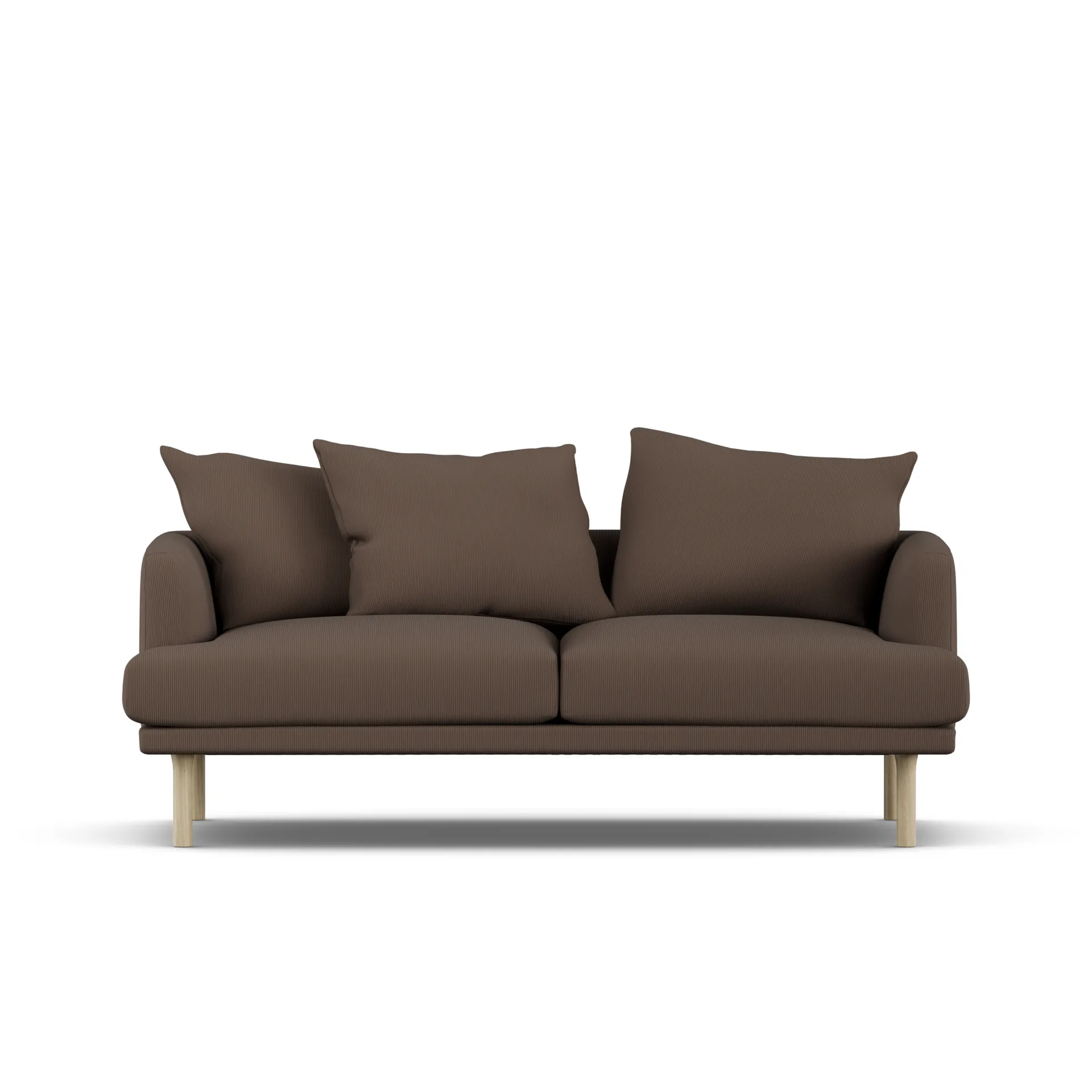 Sjövik soffa, Jump Brown 1955-vitoljad ek, 2,5-sits 1898