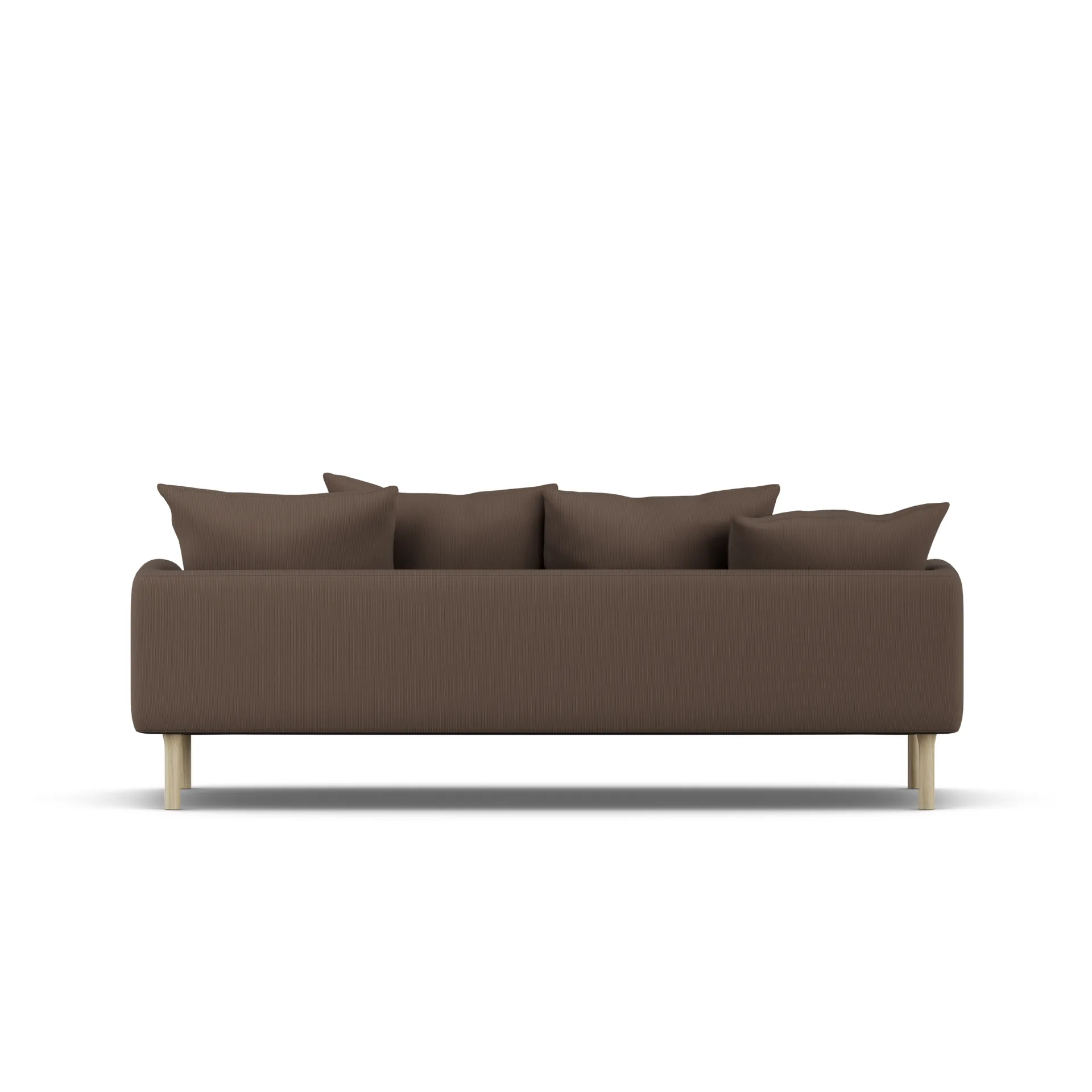 Sjövik soffa, Jump Brown 1955-vitoljad ek, 3-sits 1898