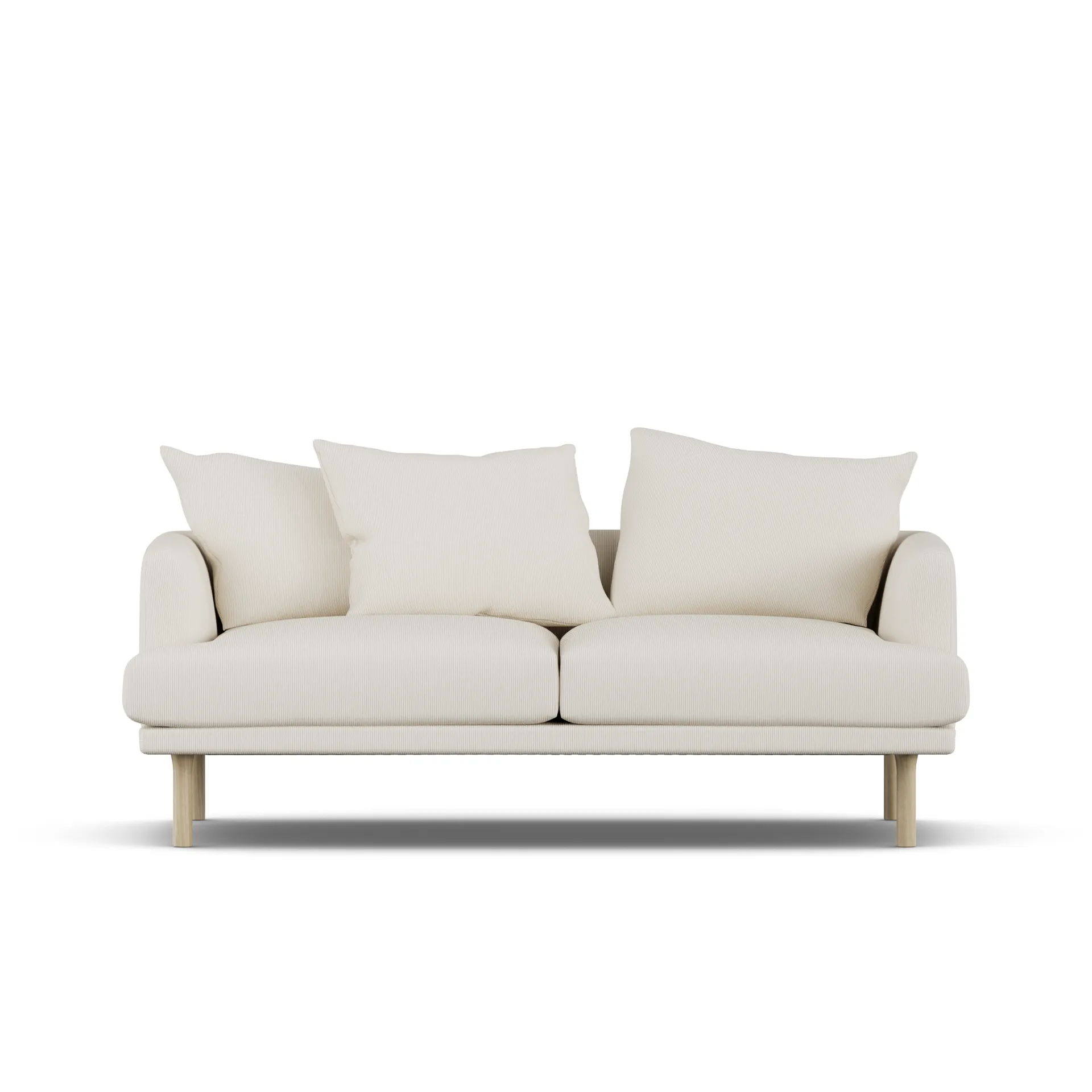 Sjövik soffa, Jump Off White 1954-vitoljad ek, 2,5-sits 1898