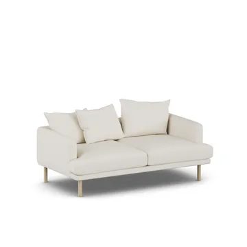 Sjövik soffa - Jump Off White 1954-vitoljad ek, 2,5-sits - 1898