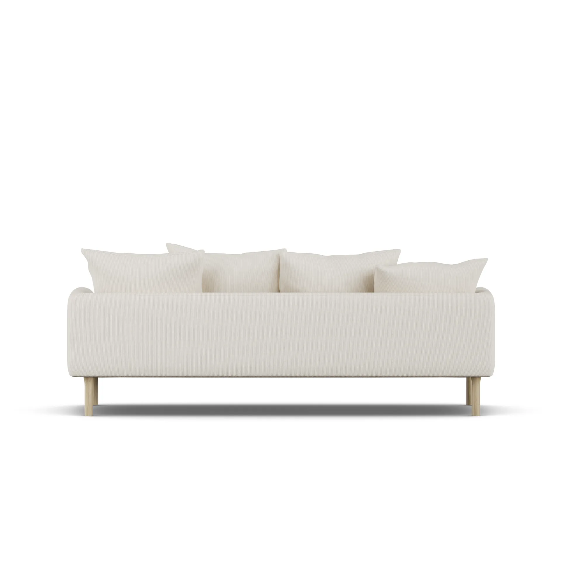 Sjövik soffa, Jump Off White 1954-vitoljad ek, 3-sits 1898