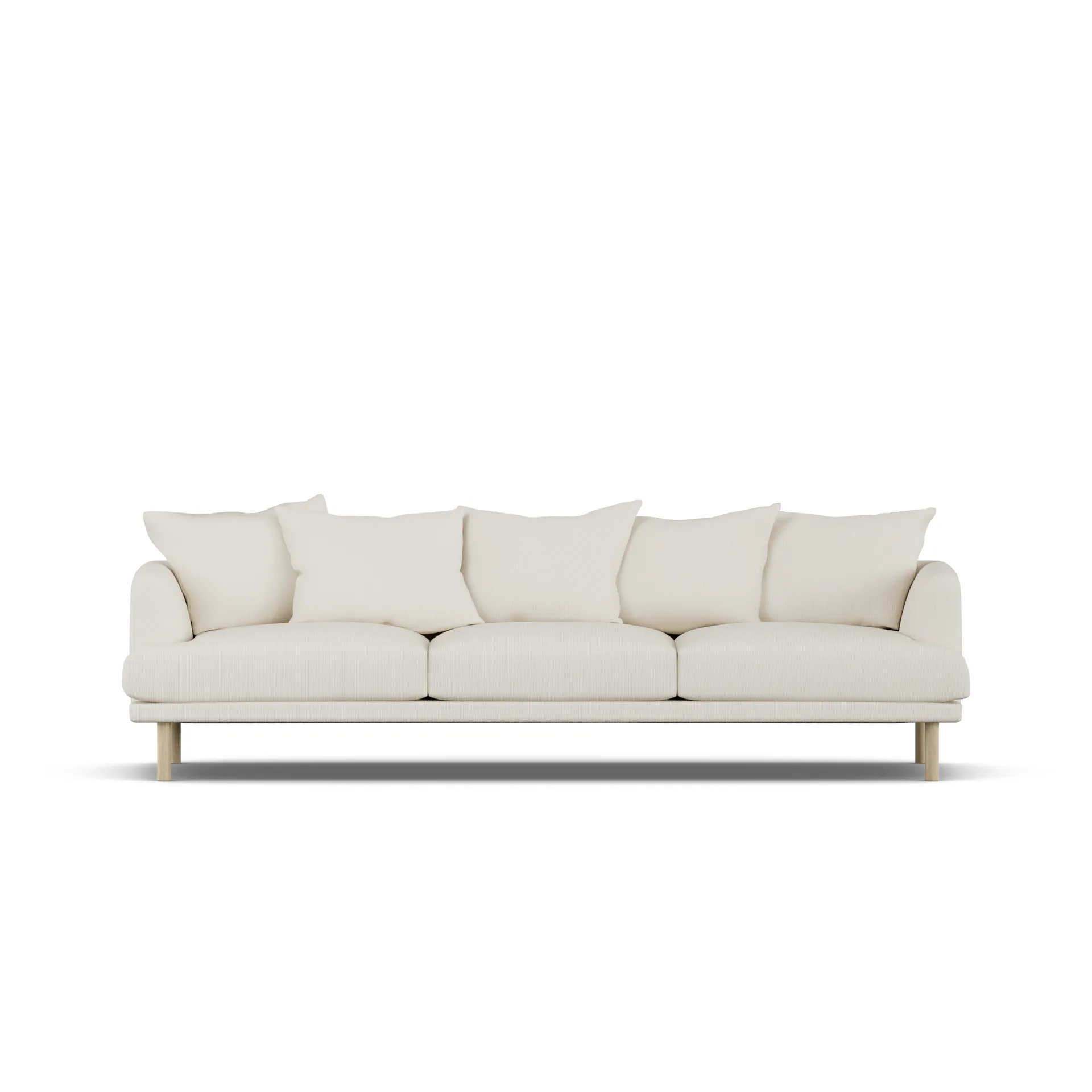Sjövik soffa, Jump Off White 1954-vitoljad ek, 3,5-sits 1898