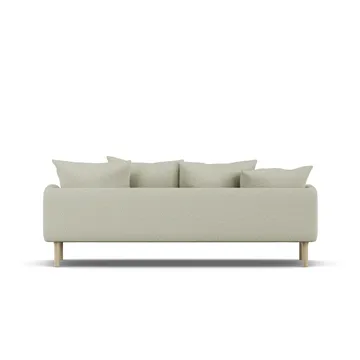 Sjövik soffa - Luiza Beige 3981-vitoljad ek, 3-sits - 1898