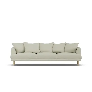 Sjövik soffa - Luiza Beige 3981-vitoljad ek, 3,5-sits - 1898