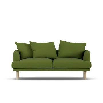 Sjövik soffa - Luiza Green 3975-vitoljad ek, 2,5-sits - 1898
