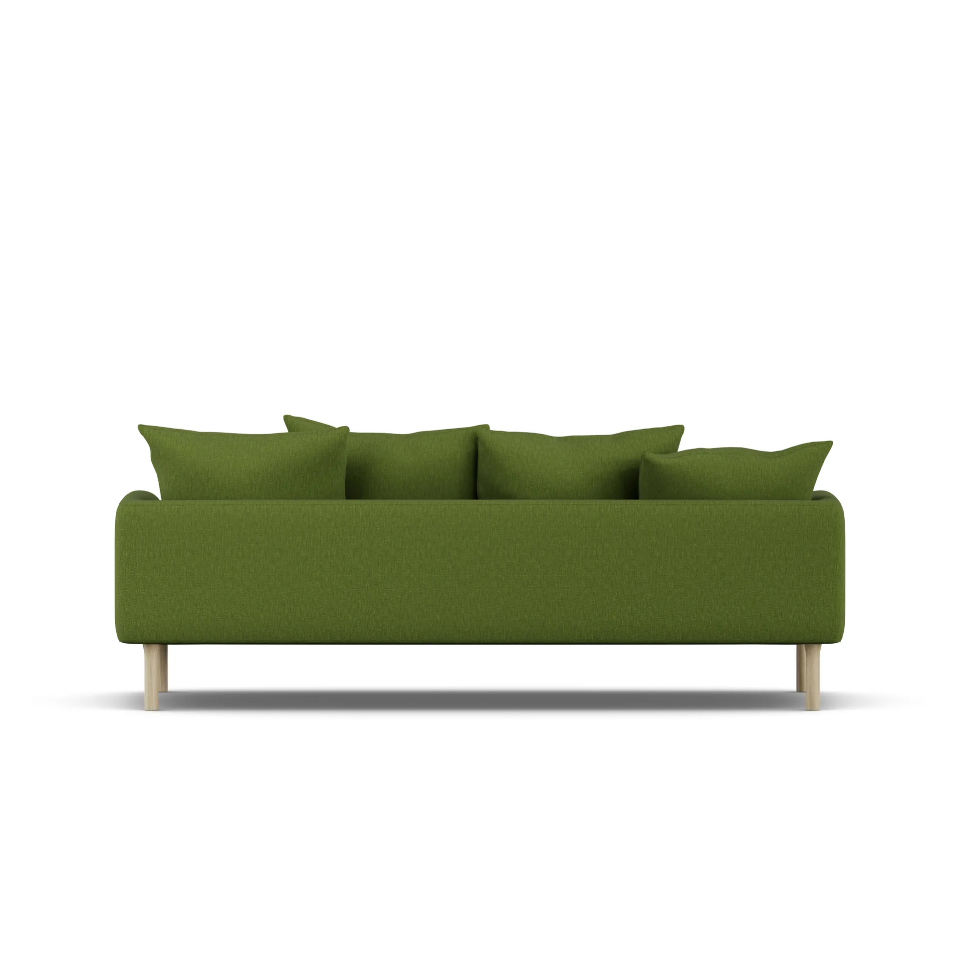 Sjövik soffa, Luiza Green 3975-vitoljad ek, 3-sits 1898