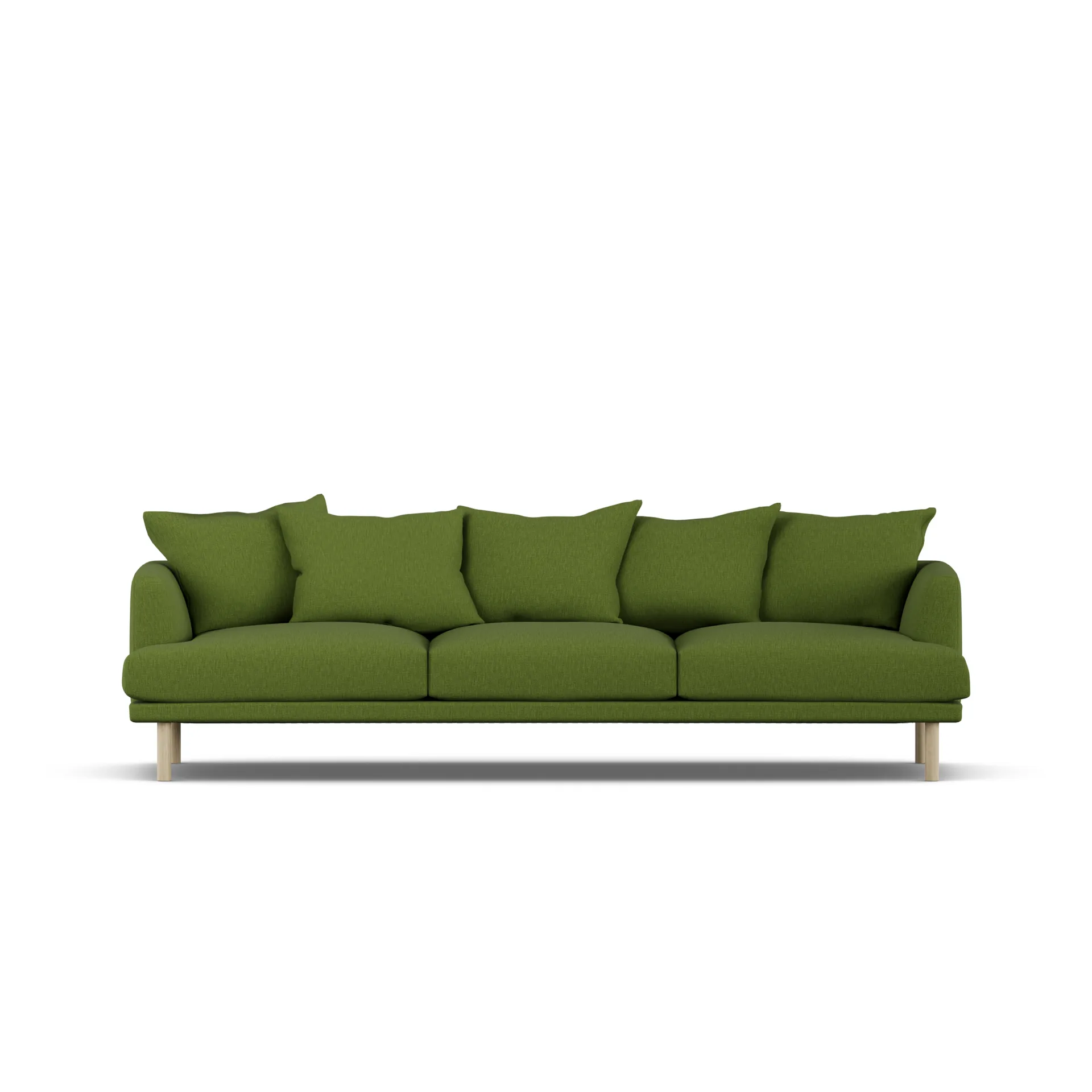 Sjövik soffa, Luiza Green 3975-vitoljad ek, 3,5-sits 1898