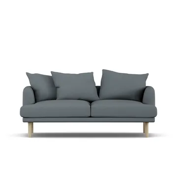 Sjövik soffa - Same Blue 6678-vitoljad ek, 2,5-sits - 1898