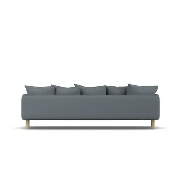 Sjövik soffa - Same Blue 6678-vitoljad ek, 3,5-sits - 1898